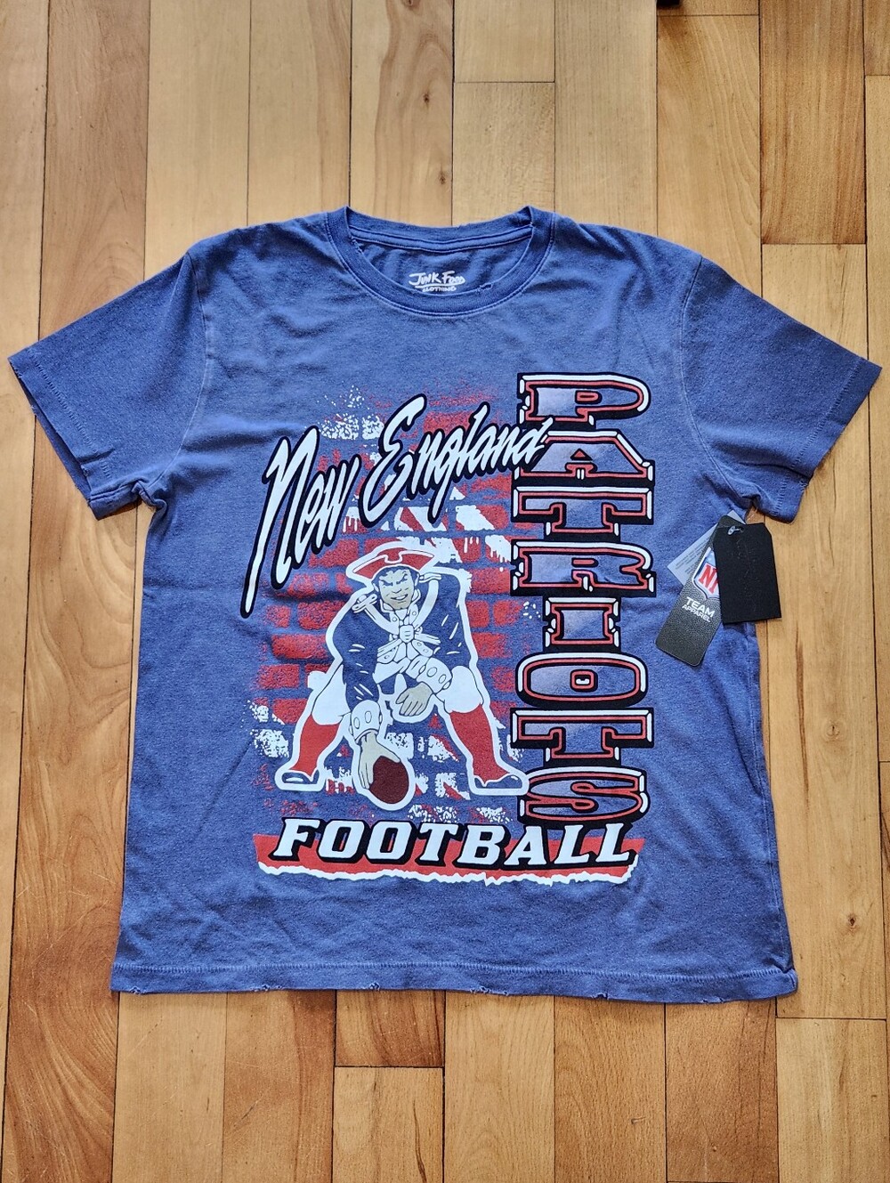 NWT Junk Food New England Patriots Vintage Tee - S